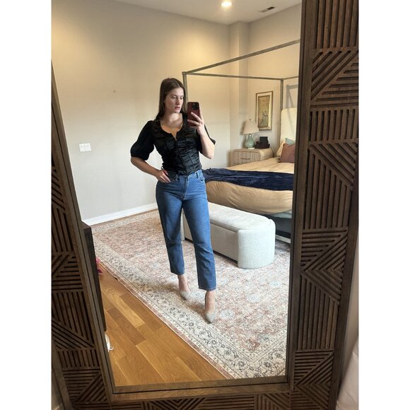 L.L. Bean Double L Classic Fit Jeans Size 12 100% Cotton - Picture 9 of 10